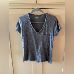 Madewell V Neck Tee